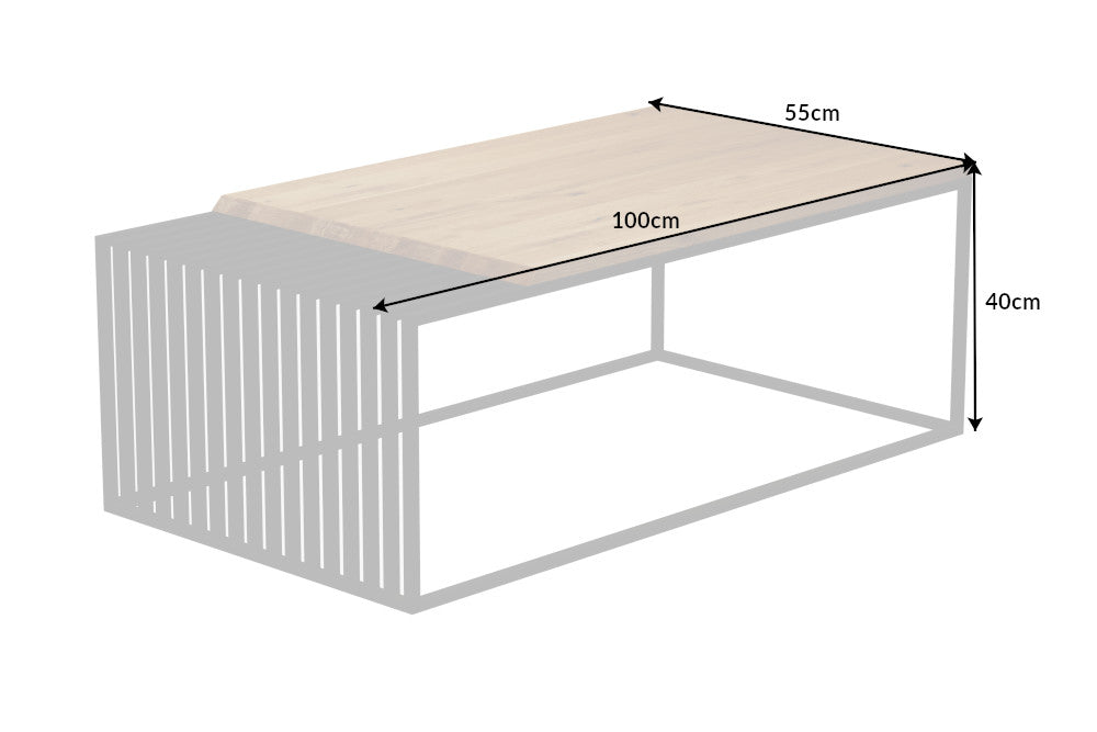 Couchtisch Design 100cm Eiche