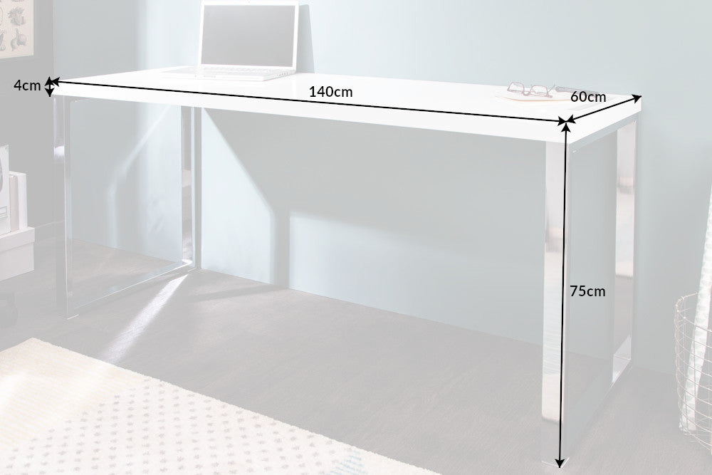 Schreibtisch Ivory Desk weiss 140x60cm