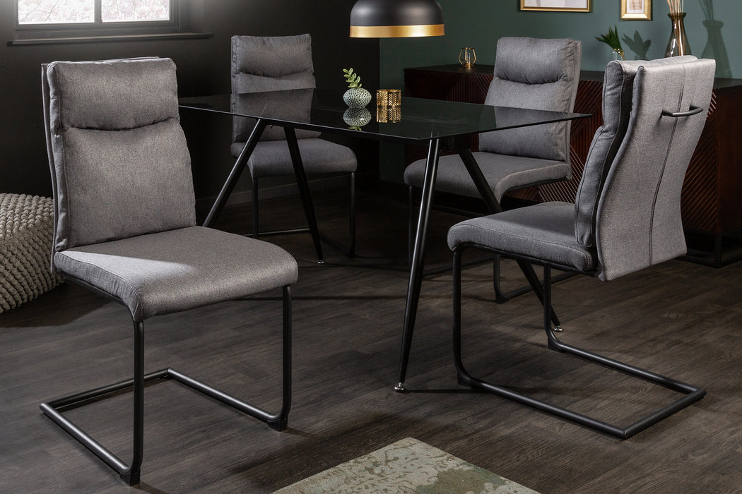 Freischwinger Ease grau