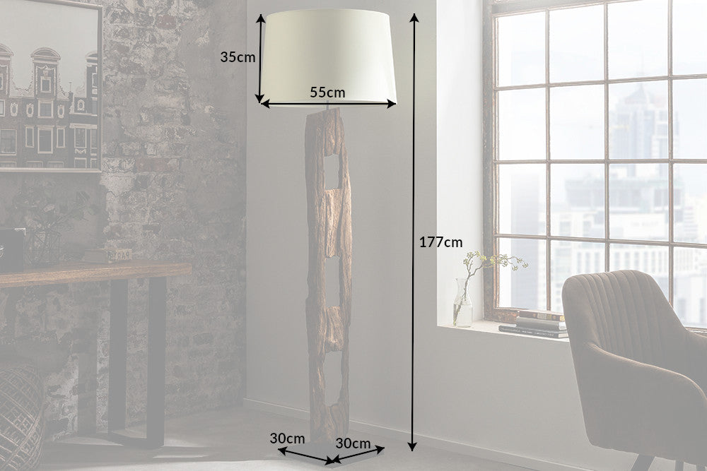 Stehleuchte Barcelona 177 cm beige