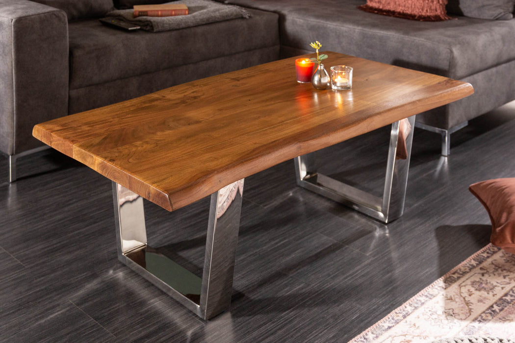Couchtisch Engelberg 110cm Akazie honey 40mm