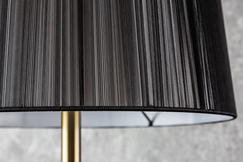 Stehleuchte Diana 160cm schwarz-gold