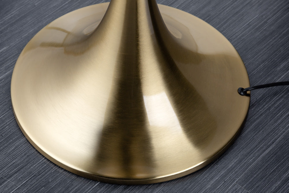 Stehleuchte Diana 160cm schwarz-gold