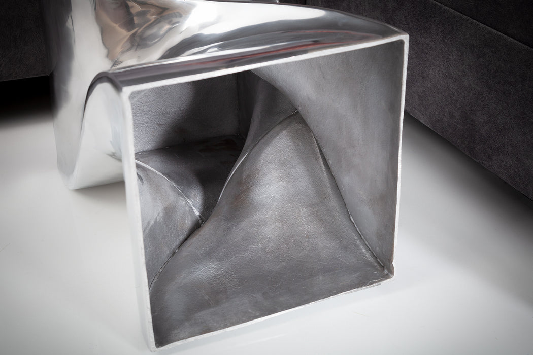 Hocker Loop 45cm silber