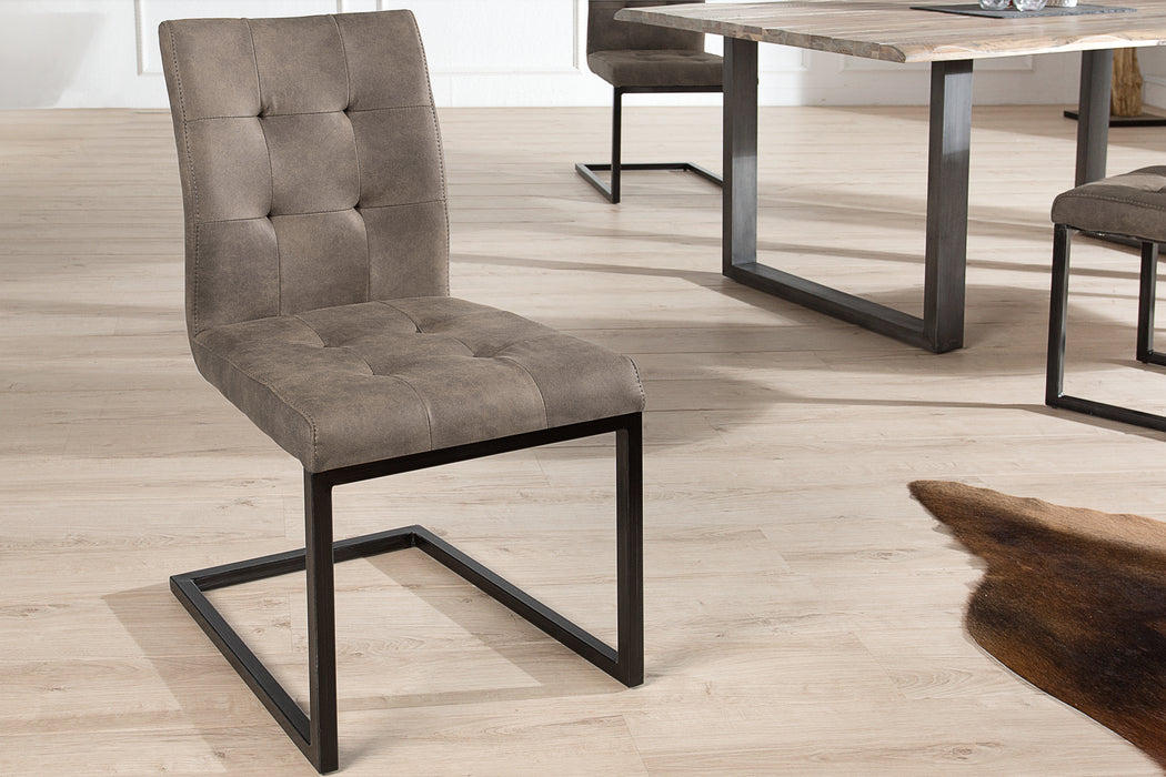 Freischwinger Cambridge antik taupe