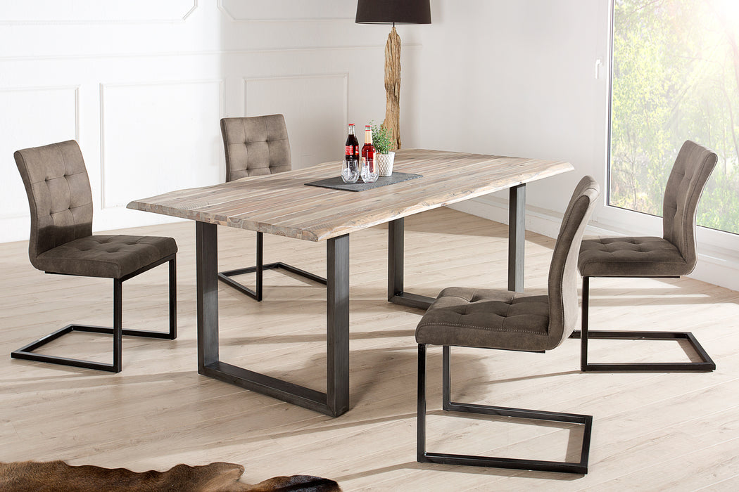 Freischwinger Cambridge antik taupe