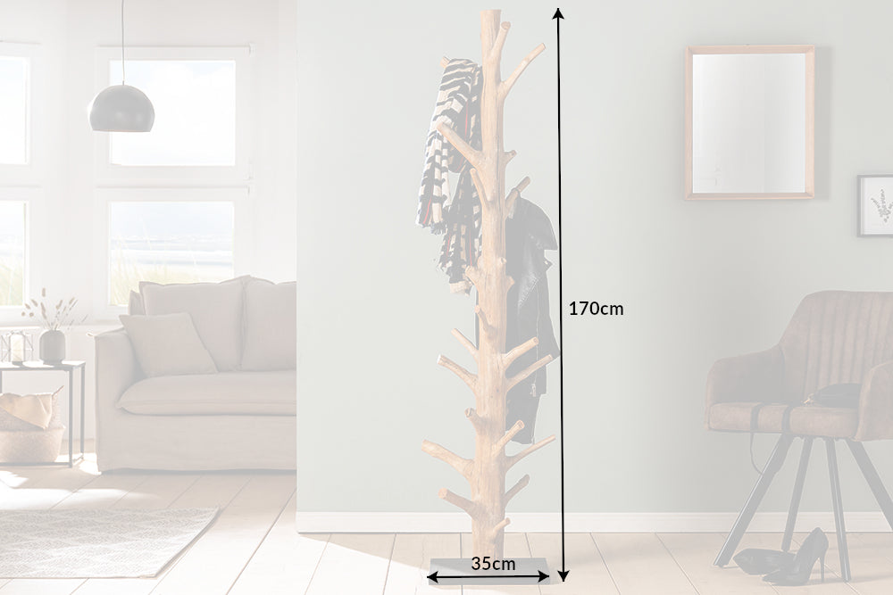 Garderobenständer Sapling 170cm natur