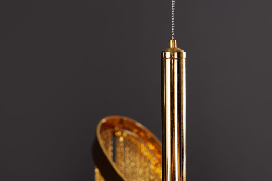 Hängeleuchte König - Golden