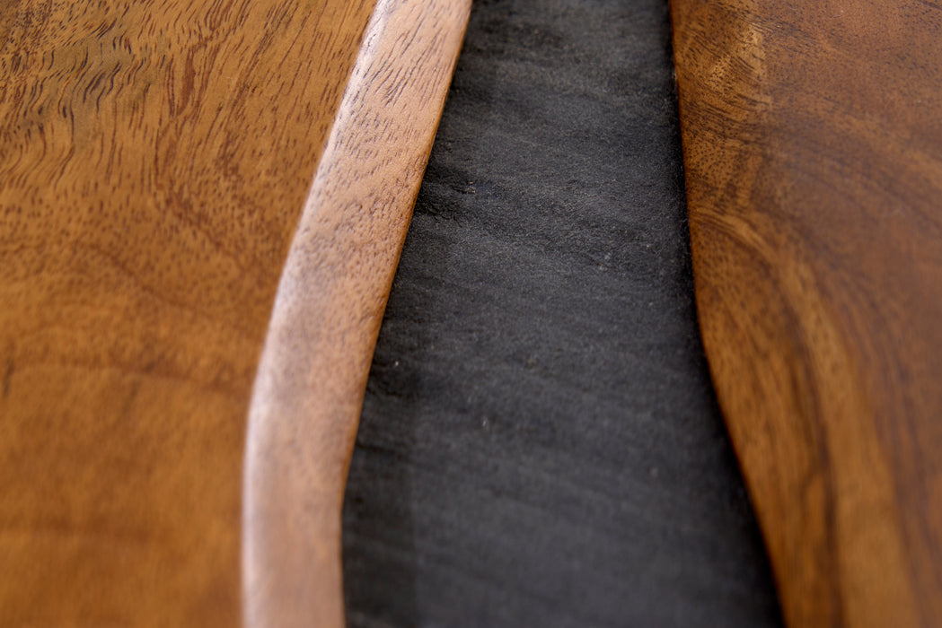 Couchtisch Anden 110cm Mangoholz Schiefer
