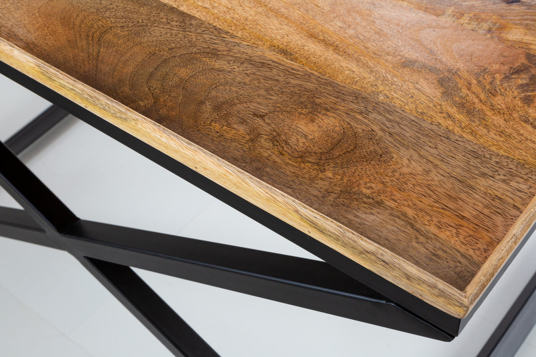 Couchtisch Matterhorn 80cm Mangoholz