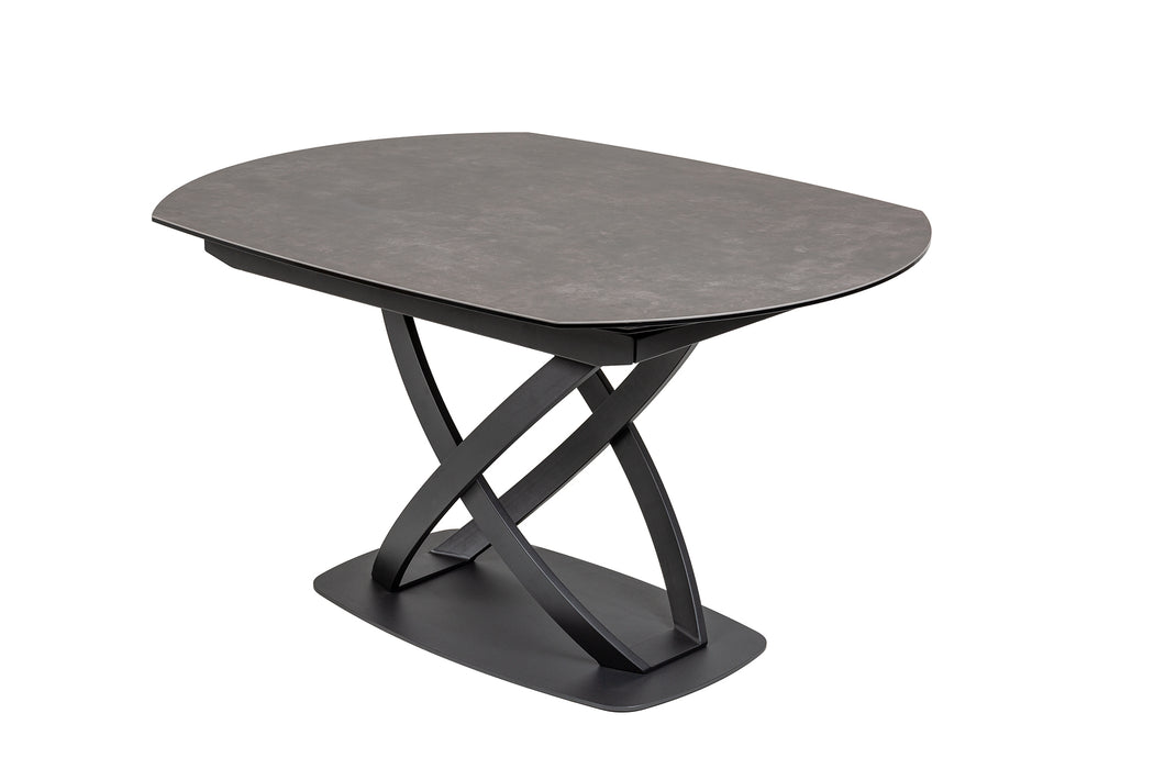 Esstisch Inceptun 130-190cm Anthrazit Keramik
