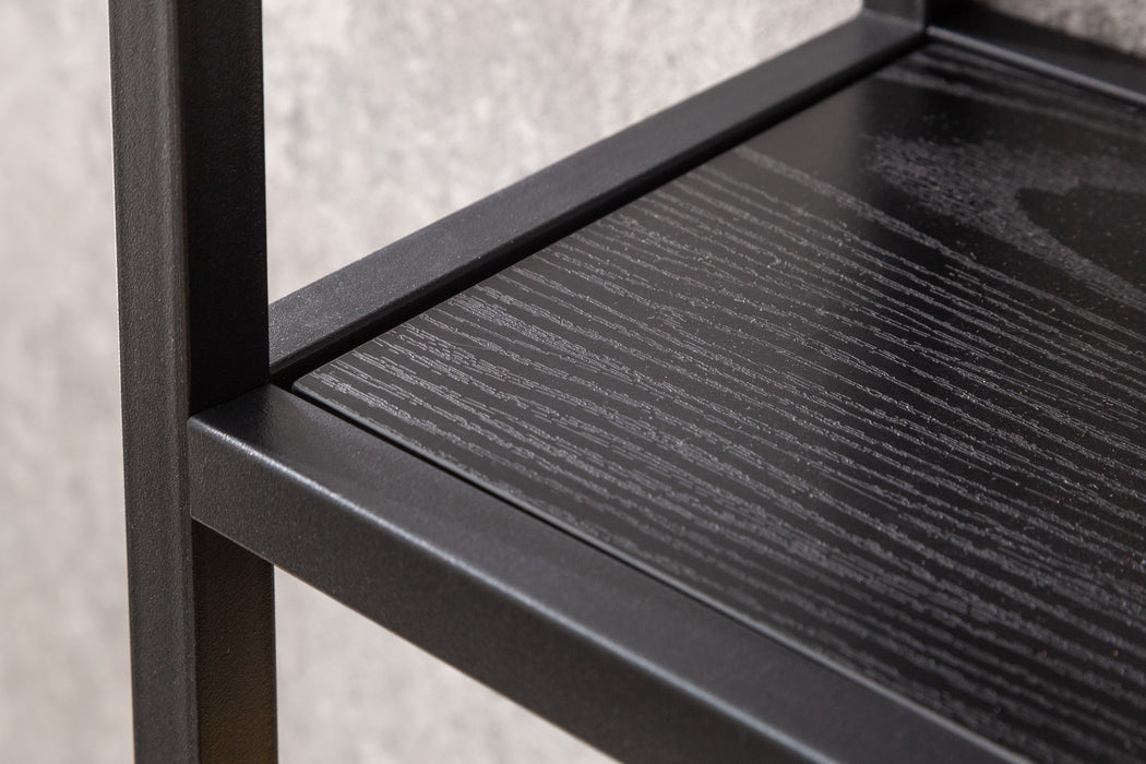 Wandregal Sleek Line 90cm Esche schwarz