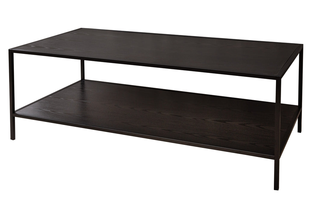 Couchtisch Sleek Line 120cm Esche schwarz