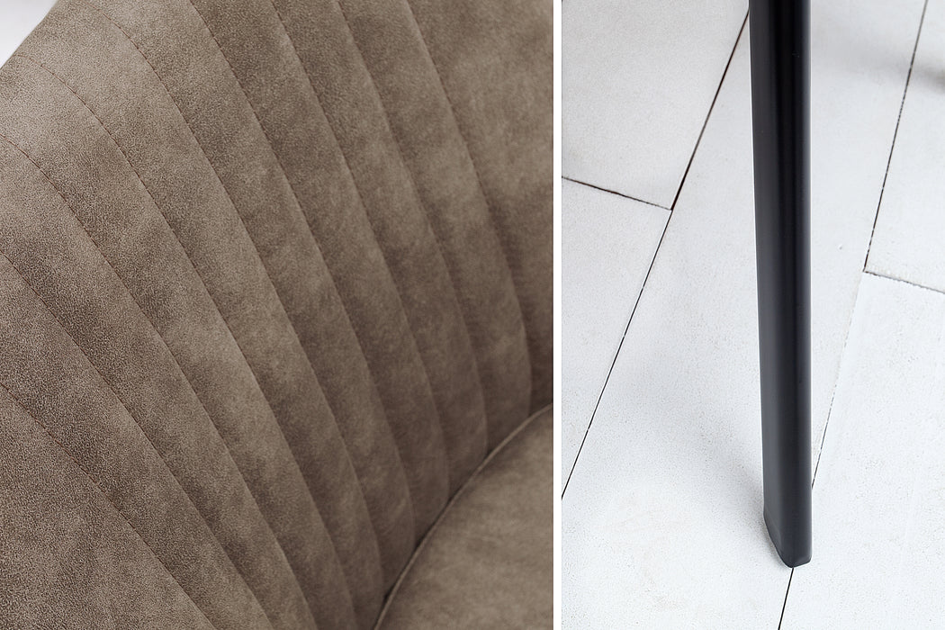 Stuhl Siena taupe braun