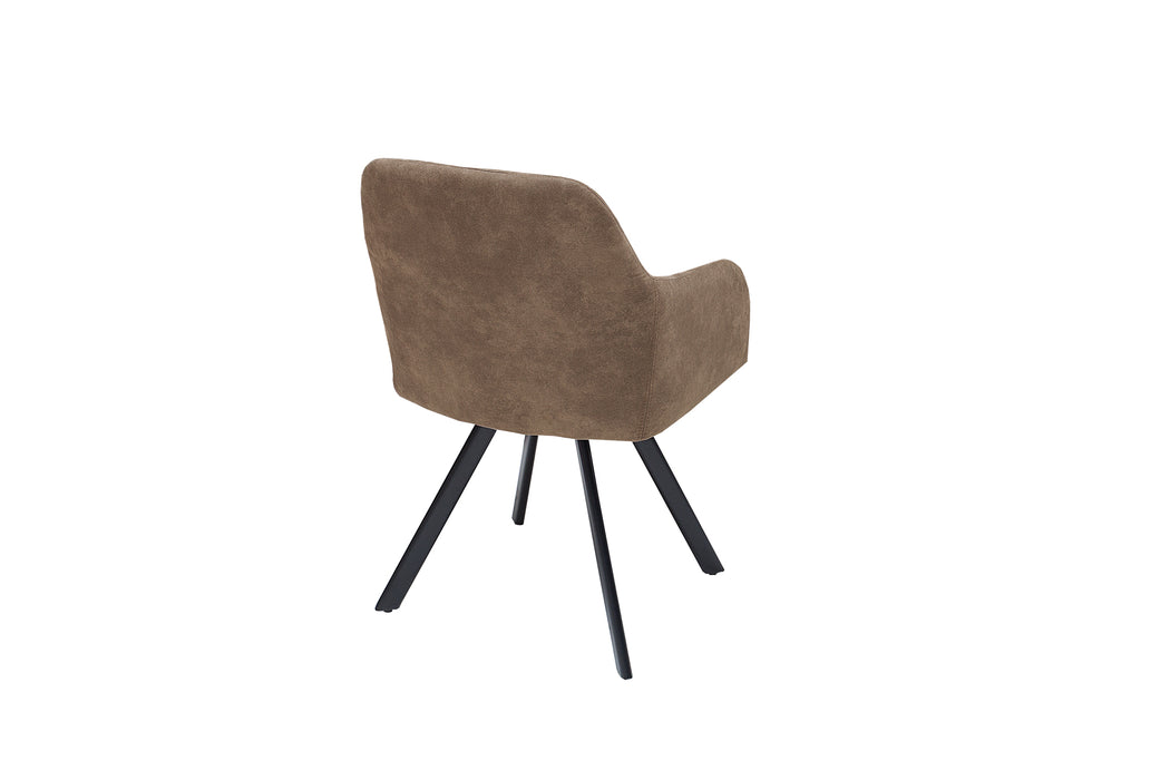 Stuhl Siena taupe braun