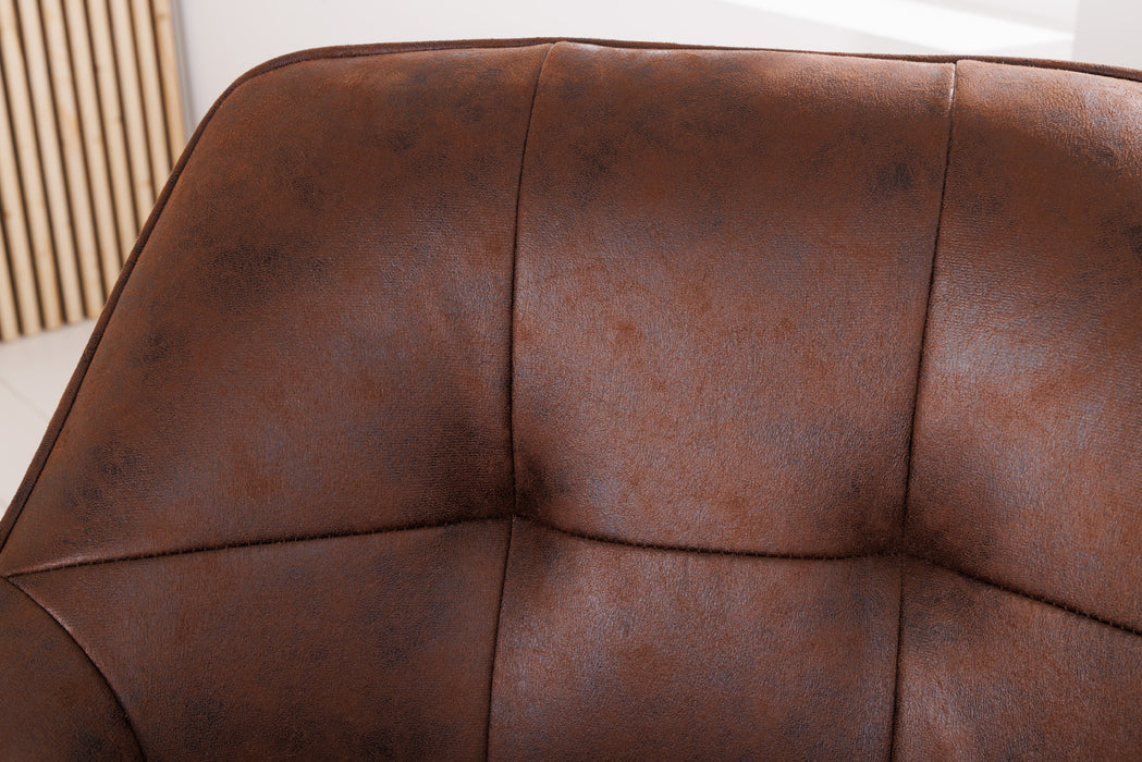 Stuhl Penthouse antik braun drehbar