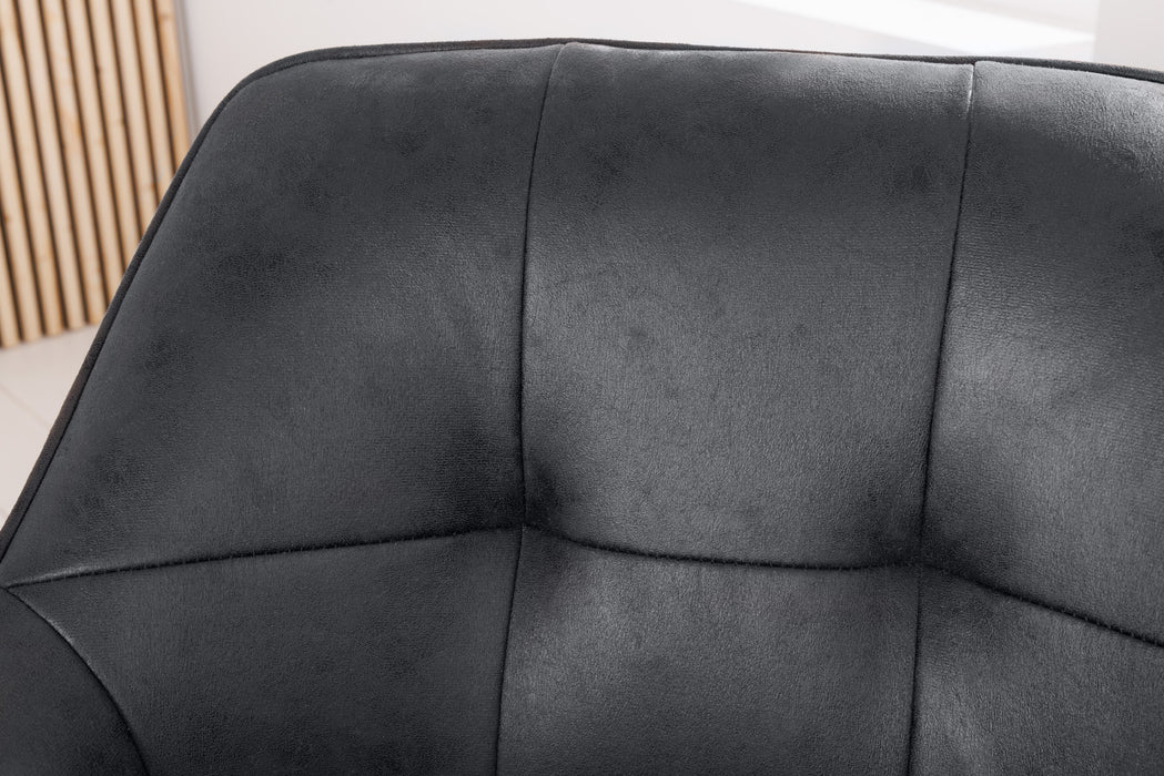 Stuhl Penthouse antik grau drehbar
