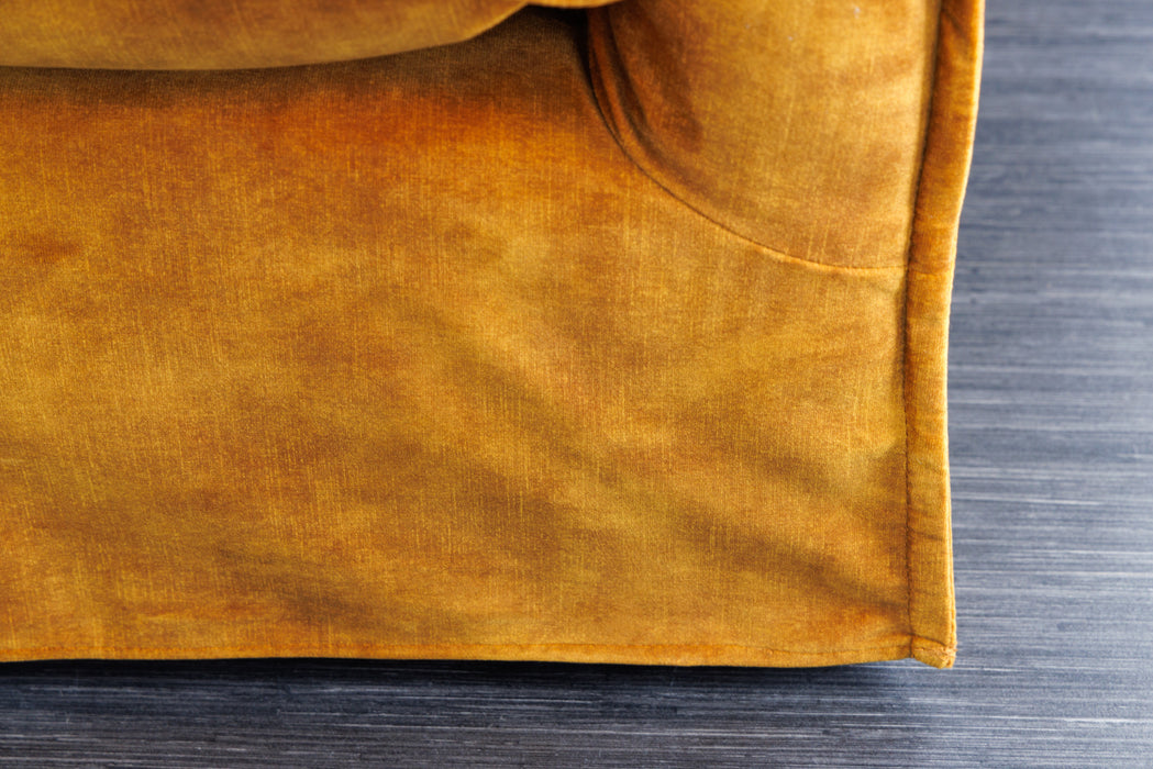 Sofa Clouds 3-sitzer 205cm Senfgelb Samt