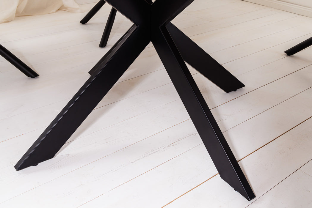 Esstisch Cosmos 130cm Akazie Rund 25mm
