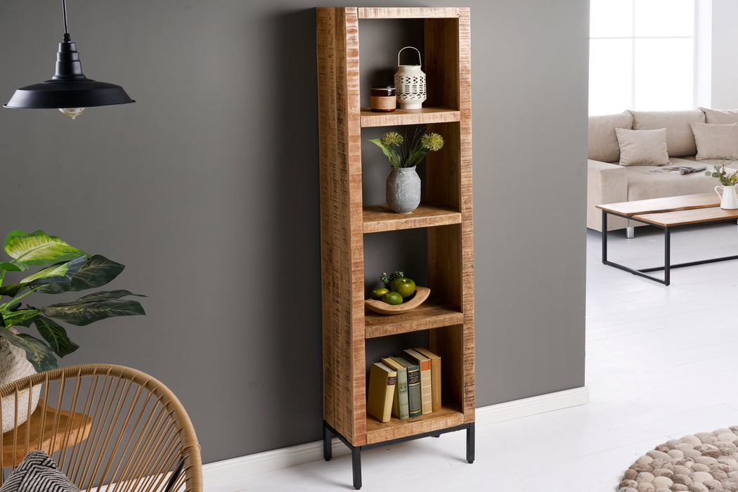 Regal Blacksmith 180x40cm Mango natur
