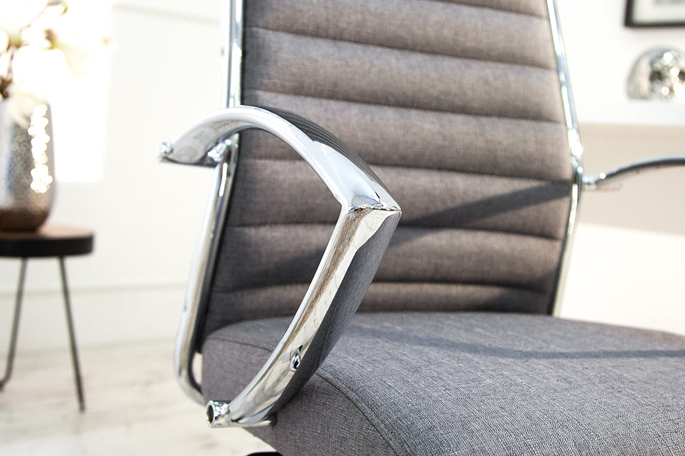 Bürostuhl Wealth 107-117cm grau