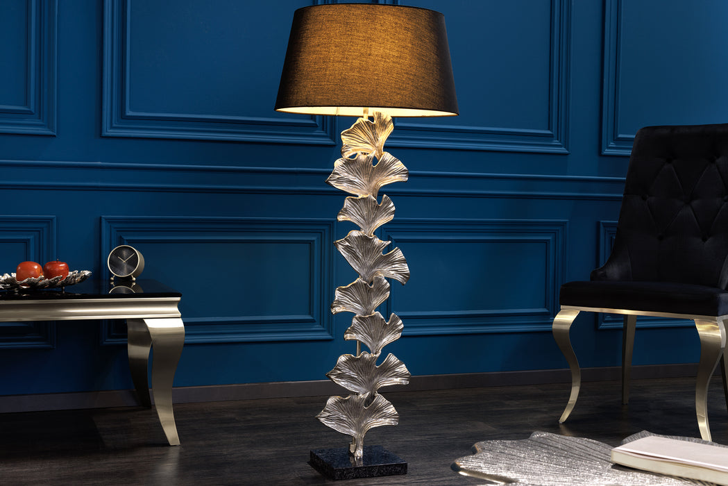 Stehleuchte Coral 122cm silber GESTELL