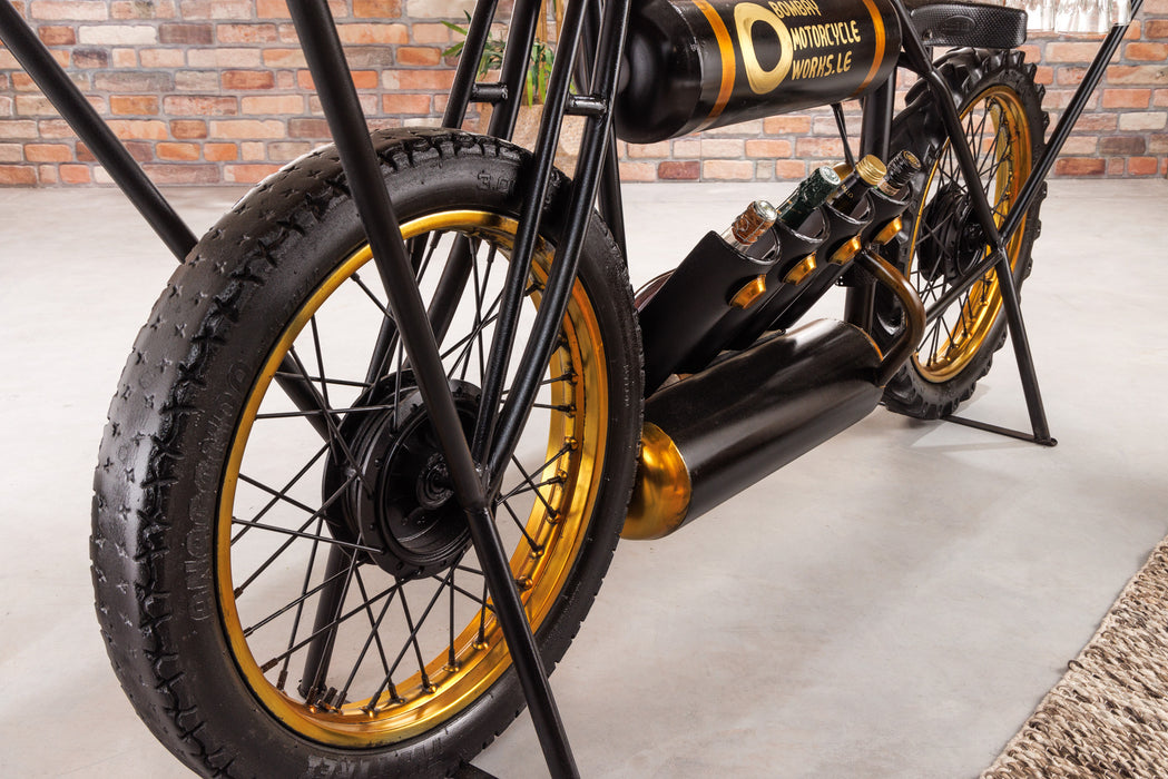 Konsole Chopper 185cm Mangoholz schwarz