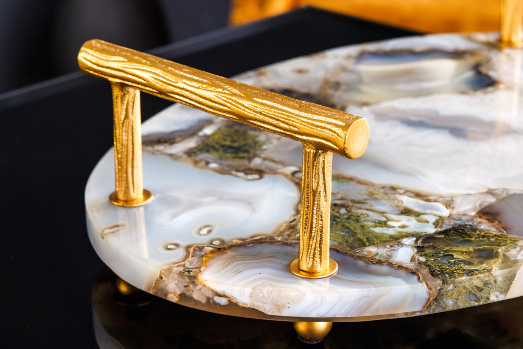 Tablett Rega 40cm Achat gold