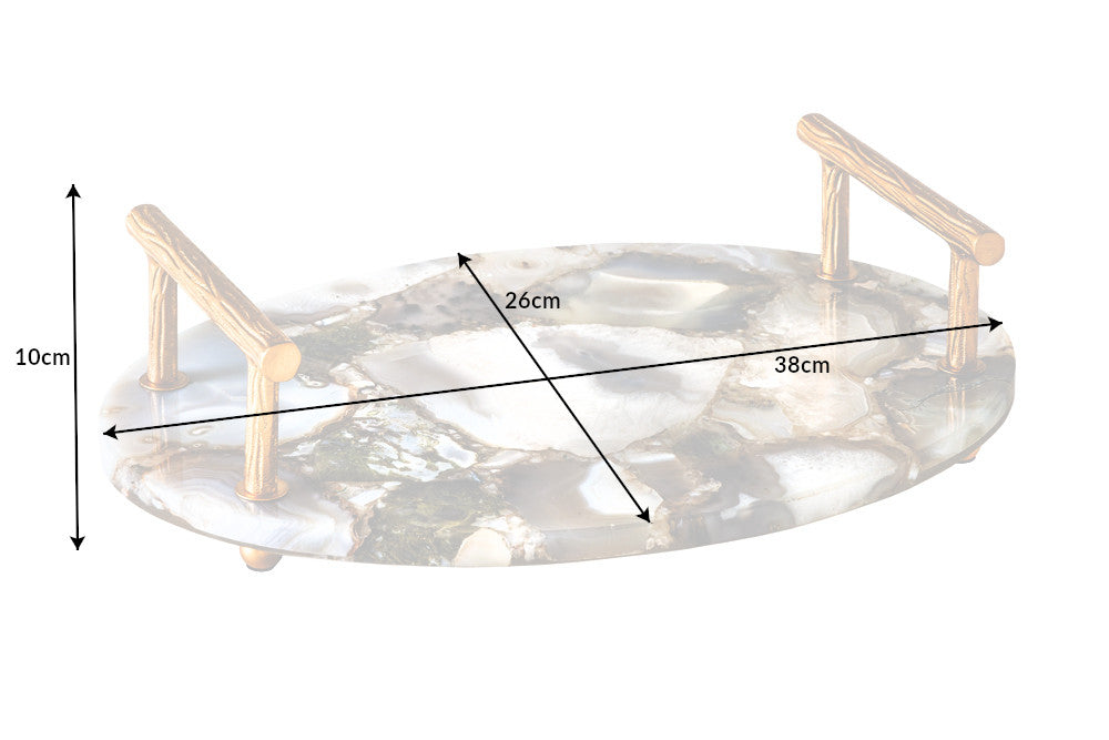 Tablett Rega 40cm Achat gold