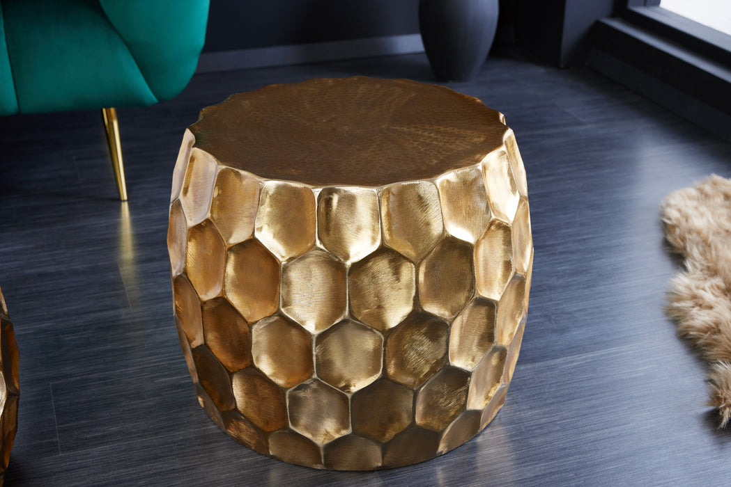 Beistelltisch Natural Orient 55cm gold