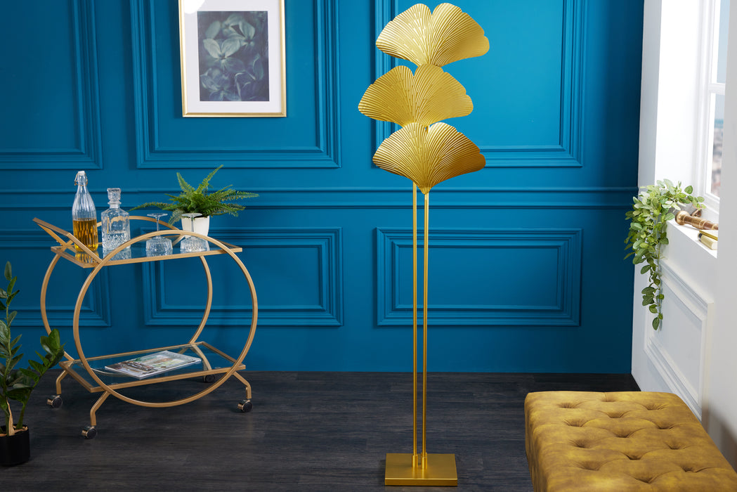 Stehleuchte Coral 160cm gold