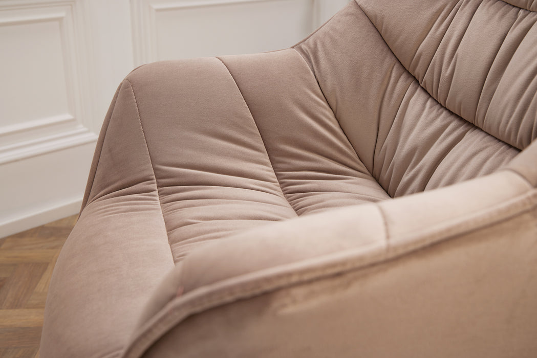 Stuhl The Nordic Comfort Samt greige