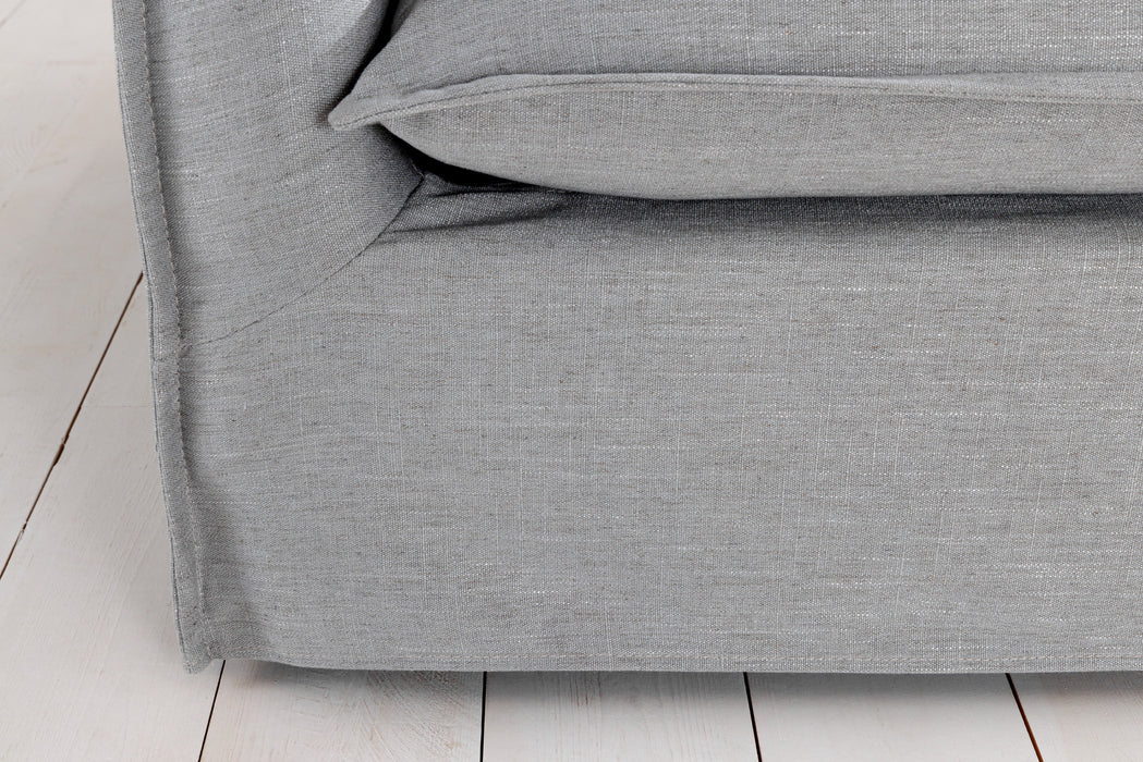 Sofa Clouds 200cm Leinen Grau