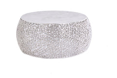 Couchtisch Petal 75cm silber