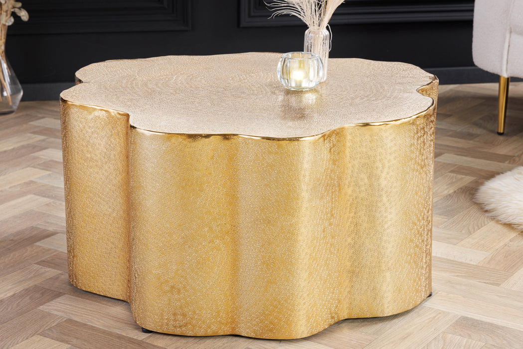 Couchtisch Natural Eastward 70cm gold