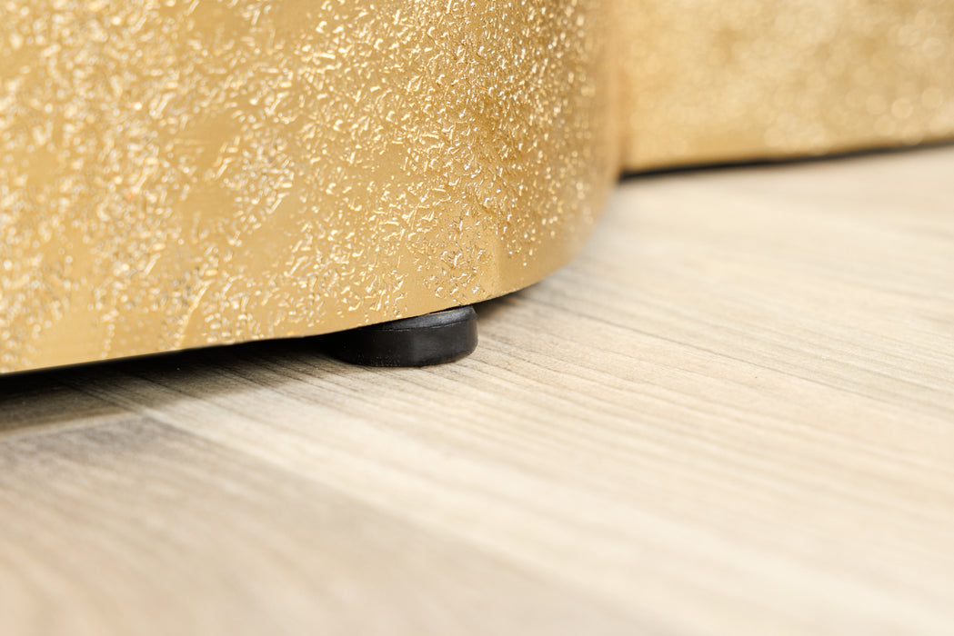 Couchtisch Natural Eastward 70cm gold