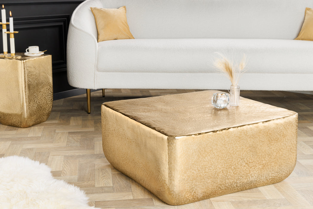 Couchtisch Module 70cm gold