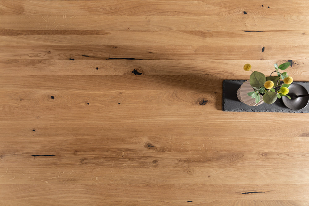 Esstisch Majestic Cedar 200cm Wildeiche 36mm Natur