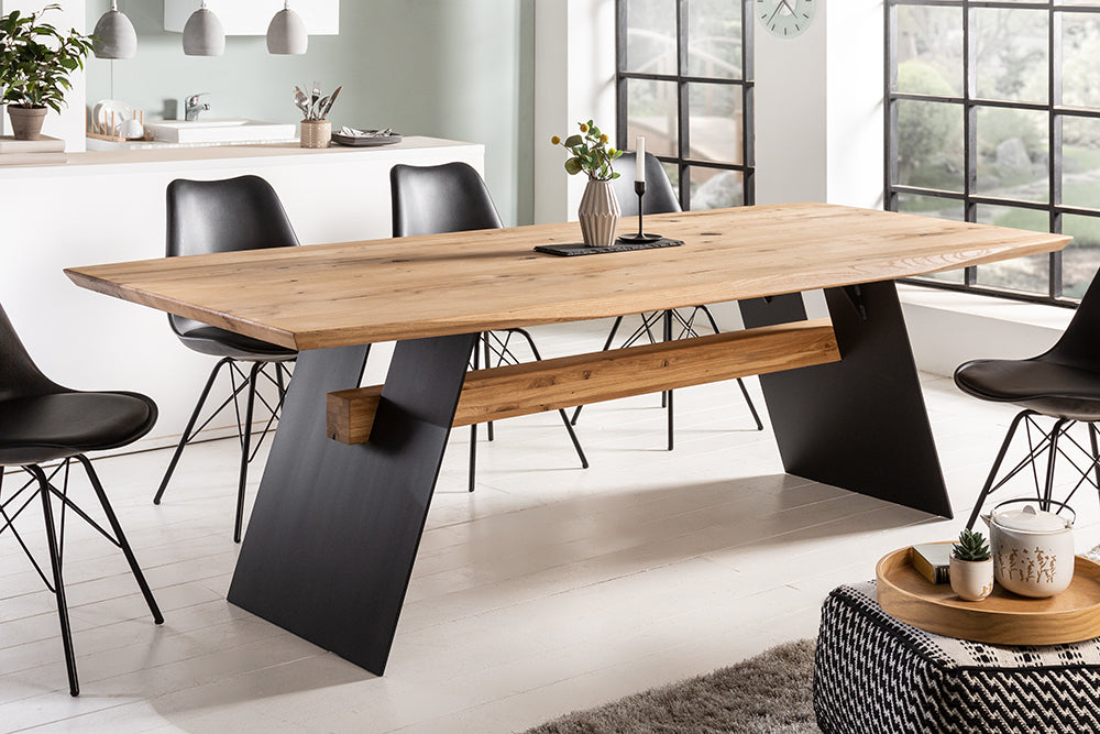 Esstisch Majestic Cedar 240cm Wildeiche 36mm Natur