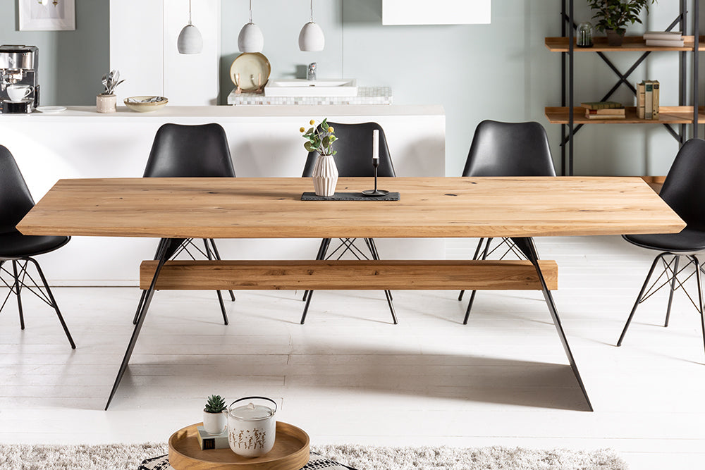 Esstisch Majestic Cedar 240cm Wildeiche 36mm Natur