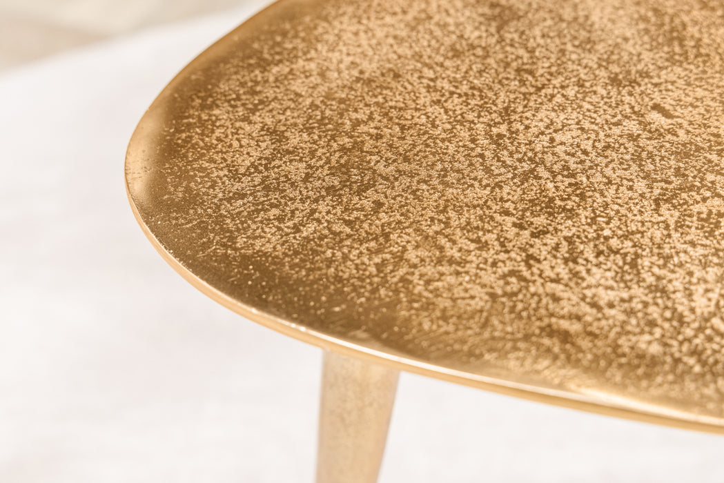 Couchtisch Jura 2er Set gold