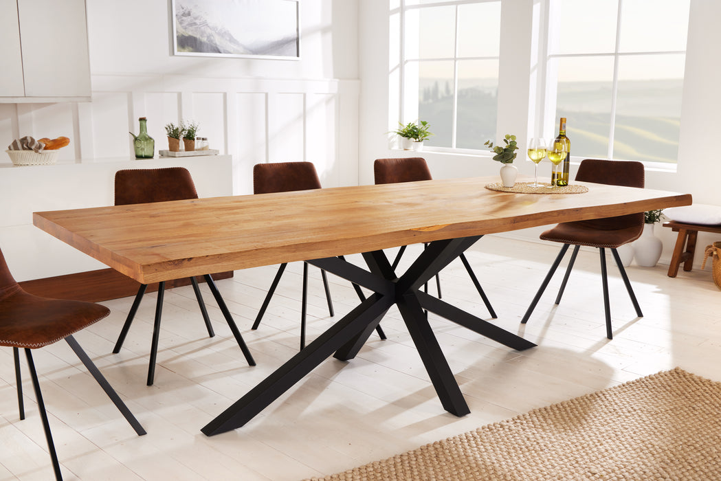 Esstisch Cosmos Star 200cm Eiche 50mm Natur