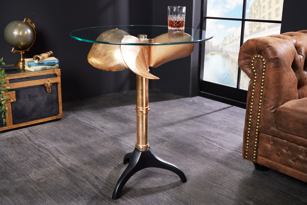 Beistelltisch Tide 75cm ohne Glasplatte
