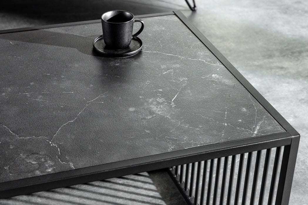 Couchtisch Design 100cm Marmor Optik