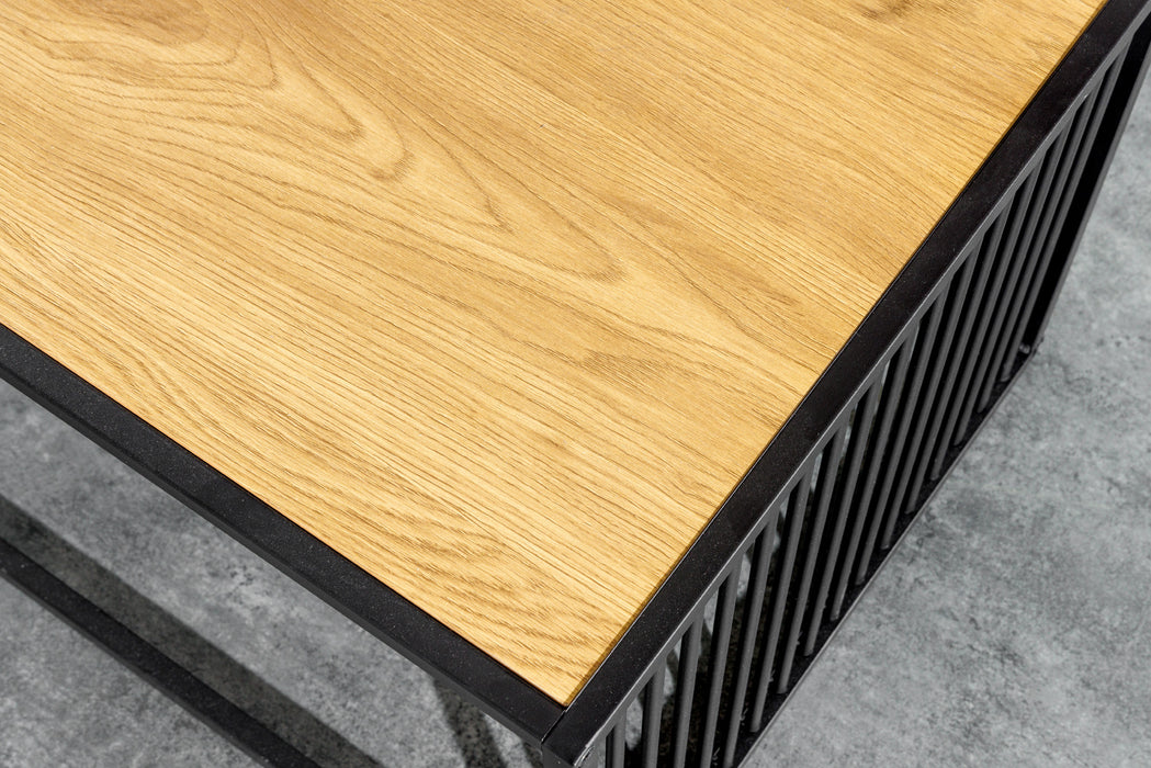 Couchtisch Design 100cm Wildeiche Optik