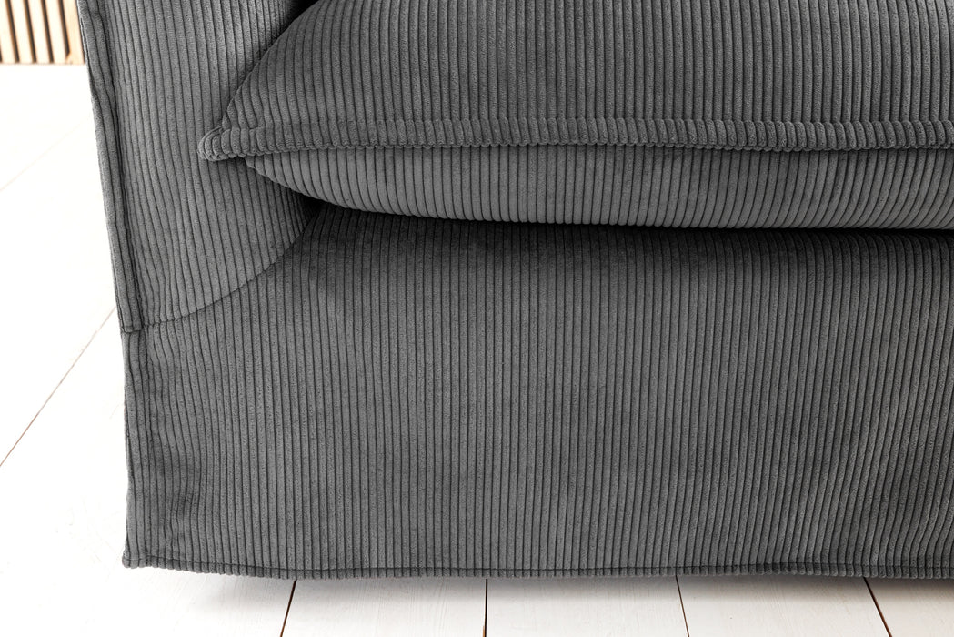 Sofa Clouds 200cm Grau Cord