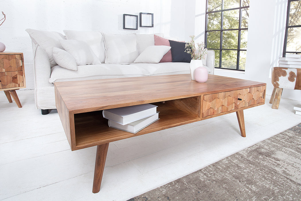 Couchtisch Monte Rosa 100cm Akazie