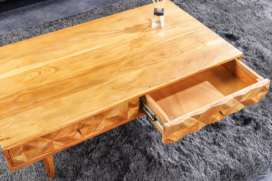 Couchtisch Alpen 100cm Akazie honey