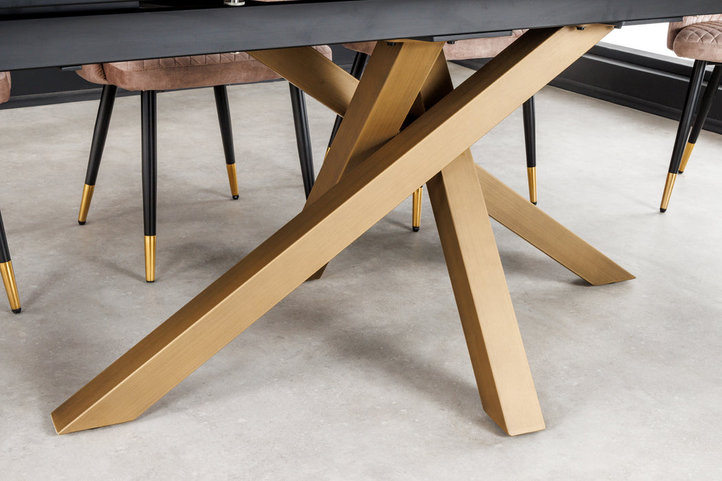 Esstisch Fantastic Keramik 180-220-260cm Marmor