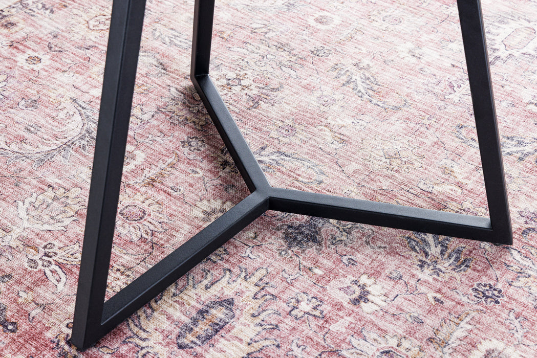 Couchtisch Fantastic  70cm weiß Keramik Marmor